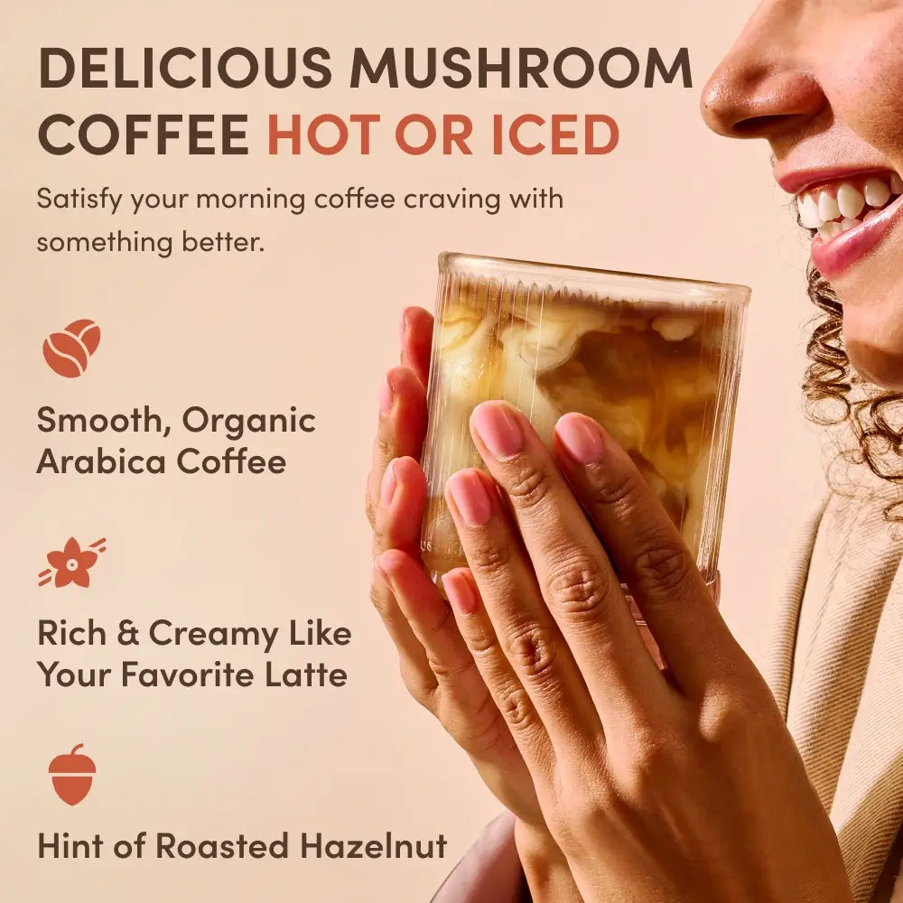 Mushroom Coffee (30 Servings) - Plant Based
