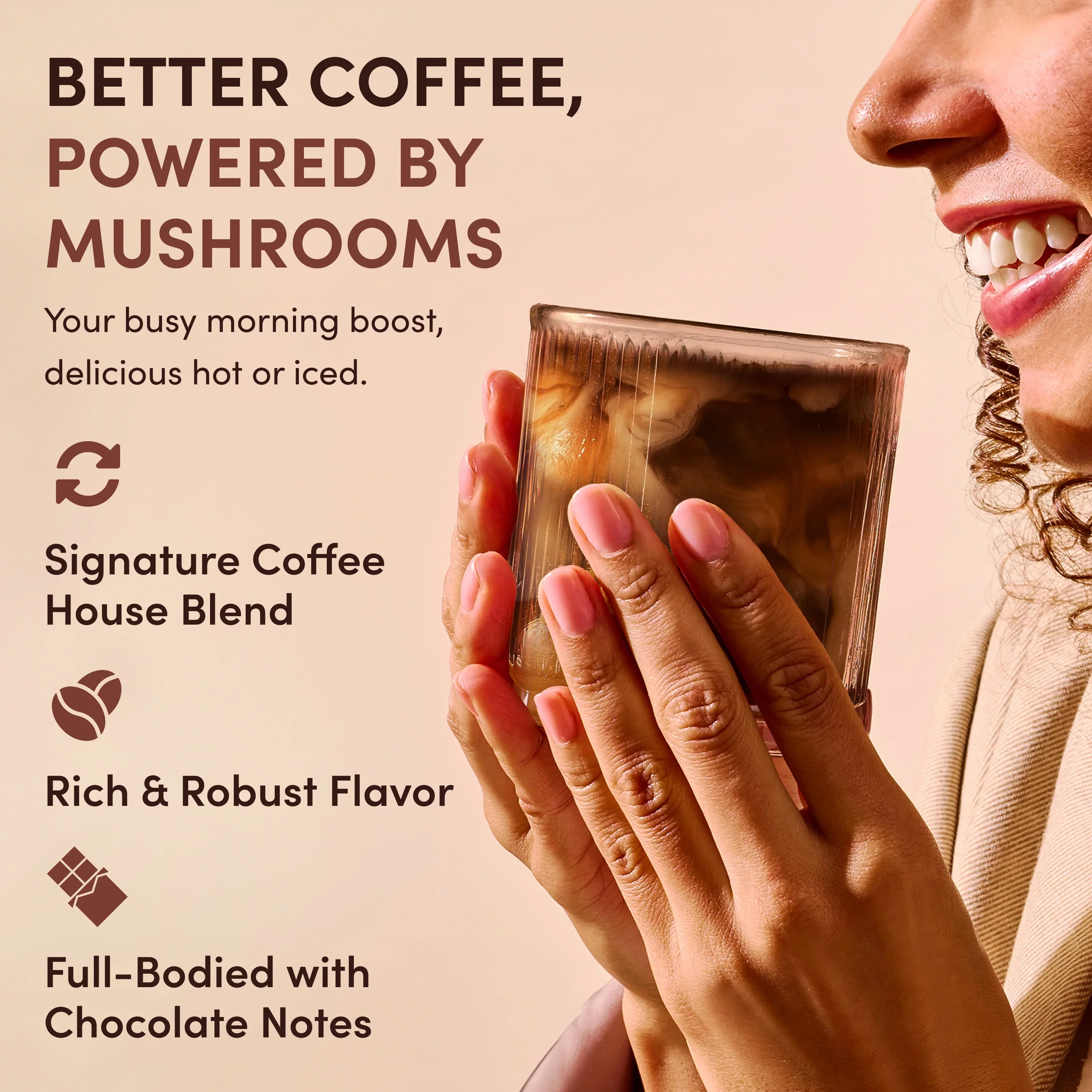 Mushroom Coffee Dark Roast Starter Kit (60 servings) - No Crash