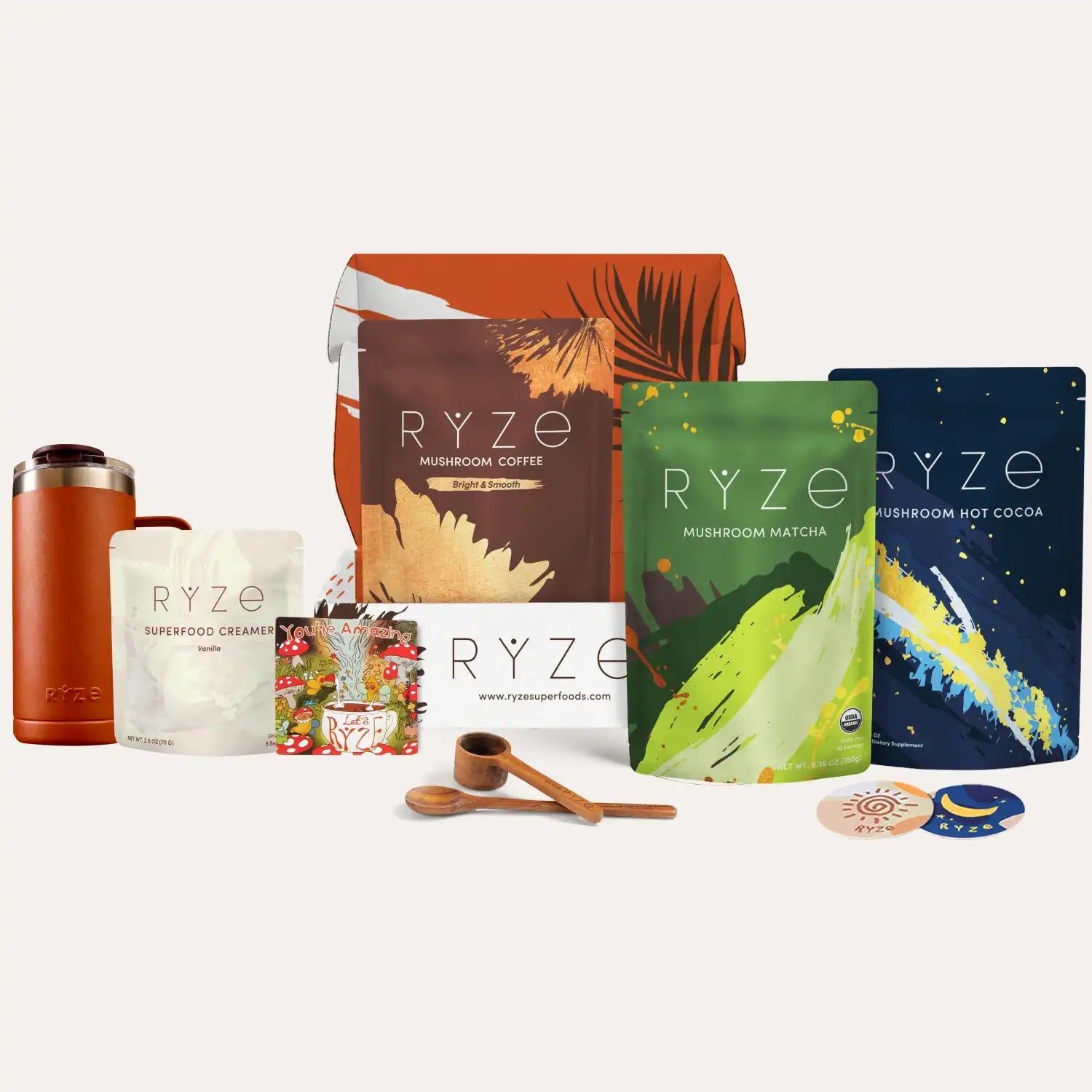 Ultimate Day + Night Bundle (Coffee + Matcha + Cocoa) - Smooth Energy