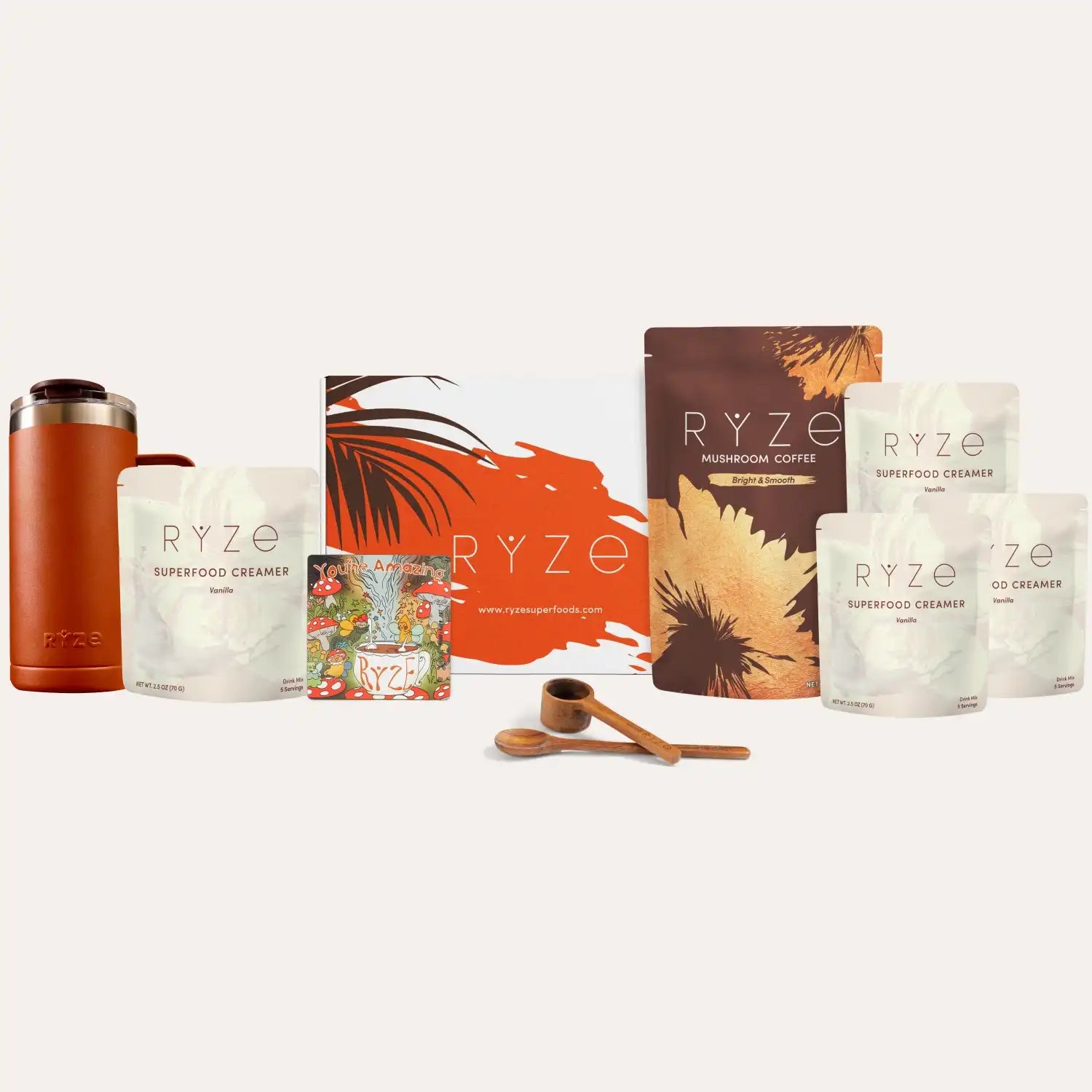 Ultimate RYZE Vanilla Latte Bundle (Vanilla Creamer + Coffee) - Balanced Blend