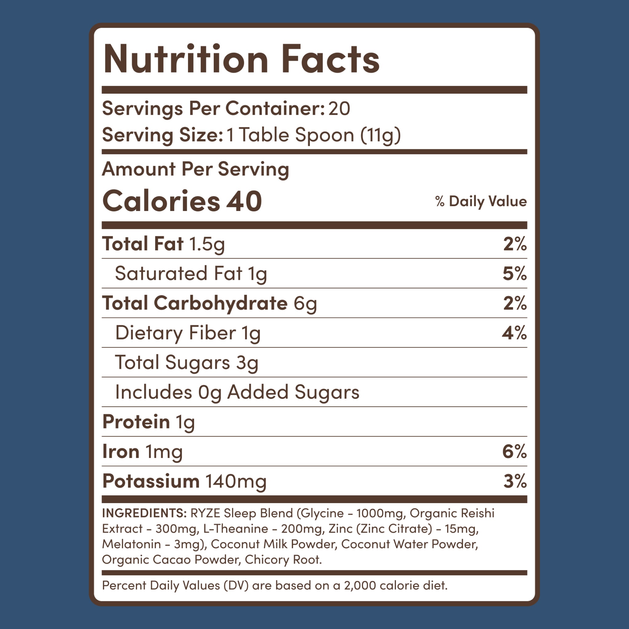 Mushroom Hot Cocoa (20 servings) - Steady Energy