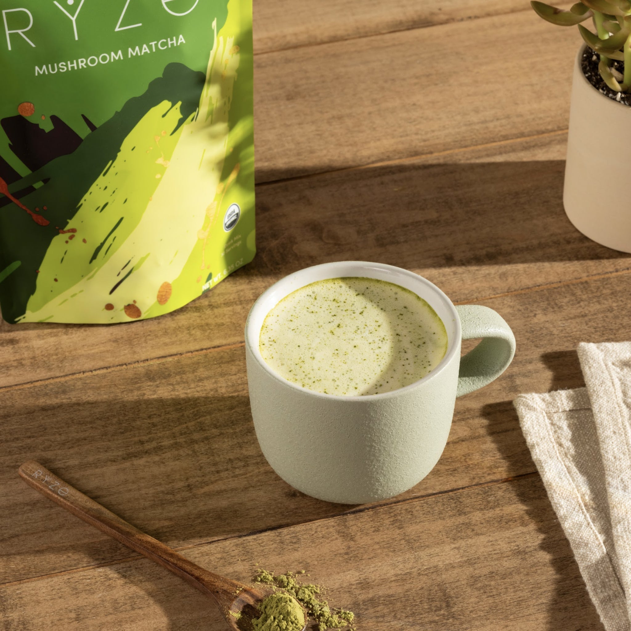 Mushroom Matcha (30 Servings) - Wellness Support