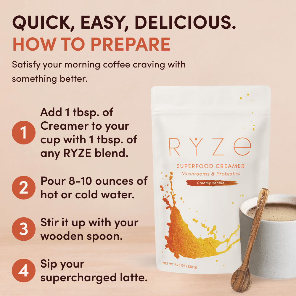 Vanilla Creamer 3-Pack - Mushroom Blend