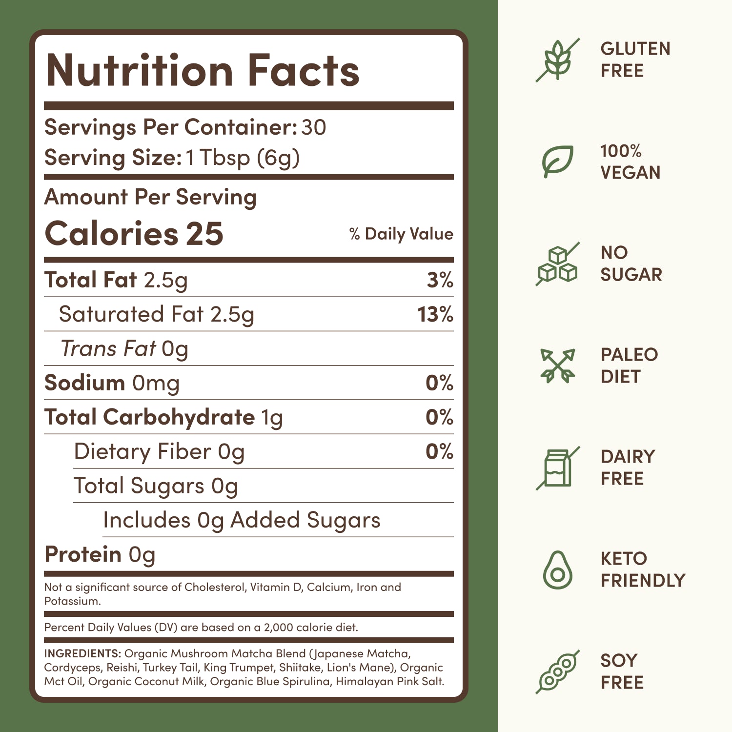 Mushroom Matcha Starter Kit (60 Servings) - Clean Energy