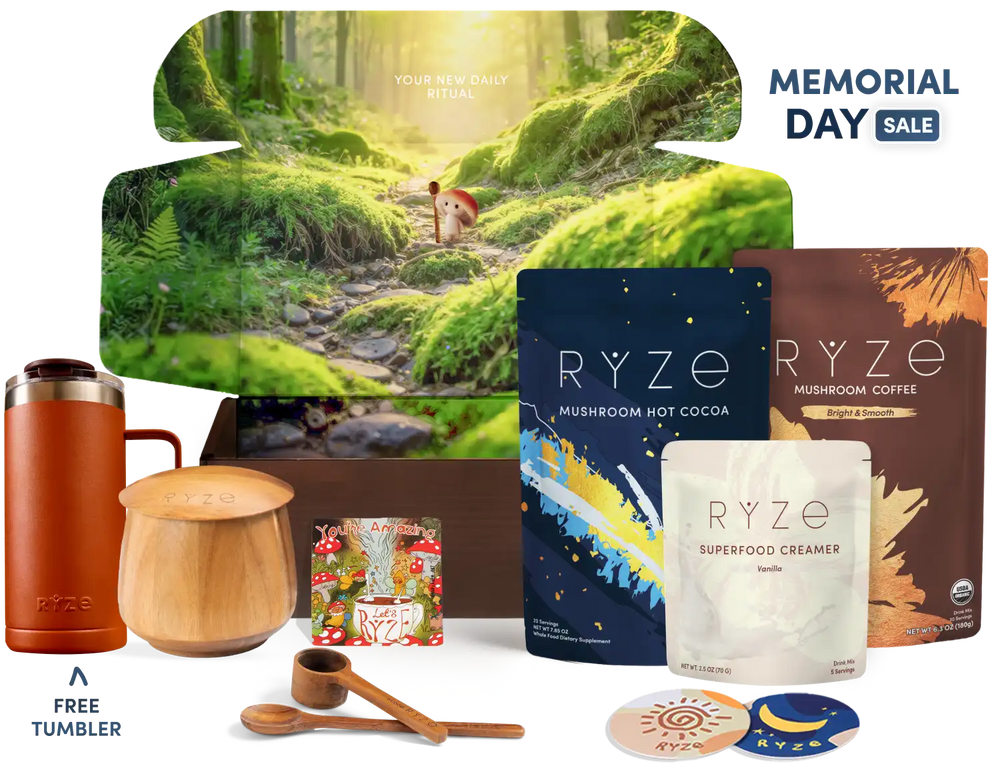 RYZE Ritual Set (Cocoa + Coffee) - No Jitters